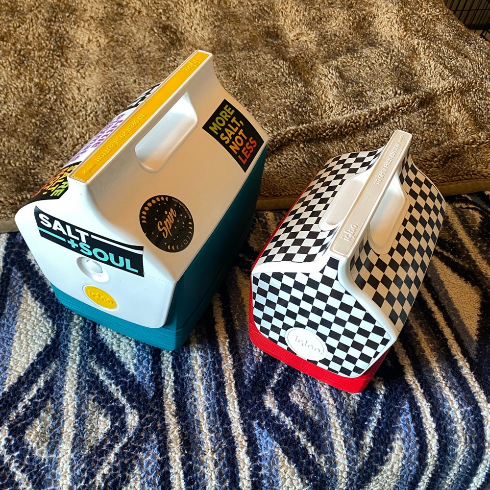 (2) Igloo Playmate Coolers